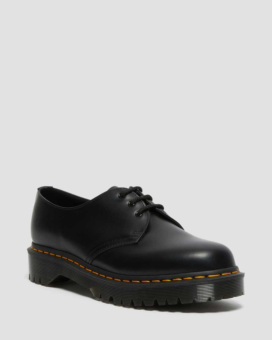 Dr. Martens 1461 Bex Smooth Lær Oxford Sko Herre Svart [0975QWGMX]